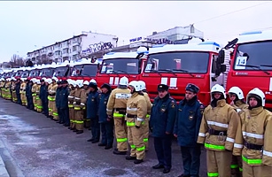 Передача 26 пожарных автоцистерн ГУ МЧС Крыма