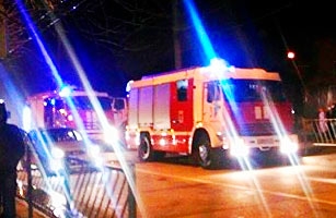 В центре Симферополя потушен крупный пожар.